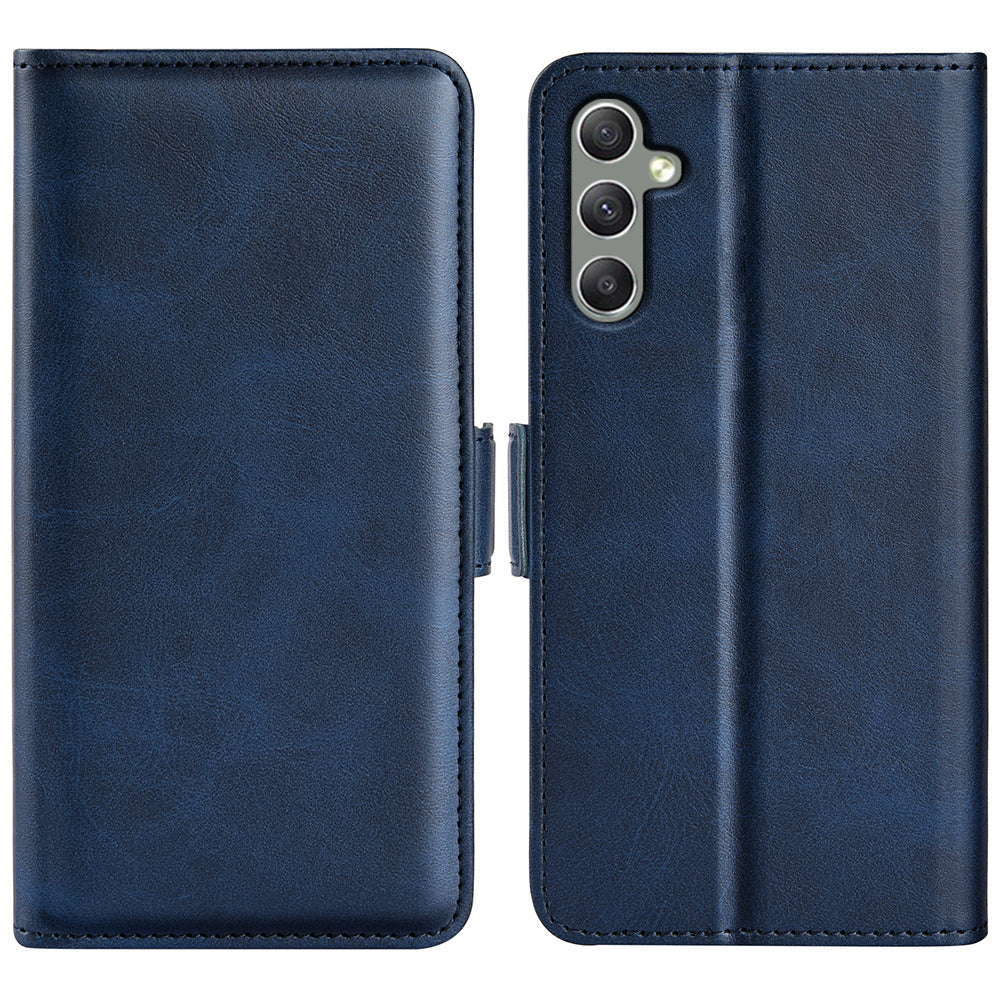 For Samsung Galaxy A24 4G PU Leather Wallet Phone Case Calf Texture Anti-drop Stand Cover For Samsung Galaxy A24 4G PU Leather Wallet Phone Case Calf Texture Anti-drop Stand Cover